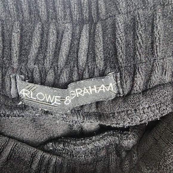 Harlowe & Graham Velour Jogger Pants L - Picture 3 of 3